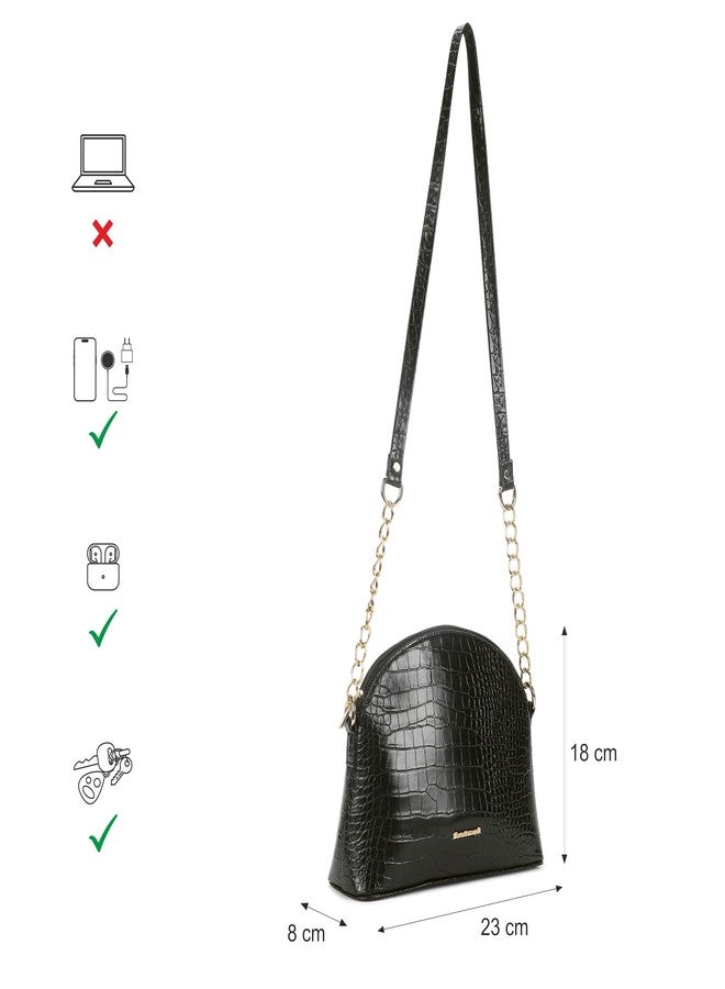 Fastrack Trendy Sling Bag | Faux-Leather Women's Handbags | Sling for Casual Carry - Image 3